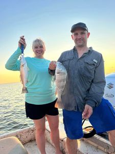 Seatrout & Blackdrum with Shallowrun Guide Service